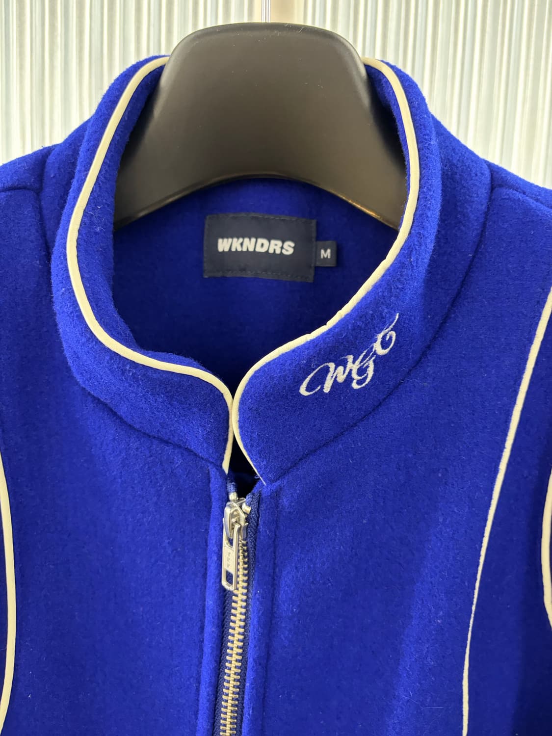 WKNDRS 위켄더스 wavy pipe wool jacket M 상품이미지3