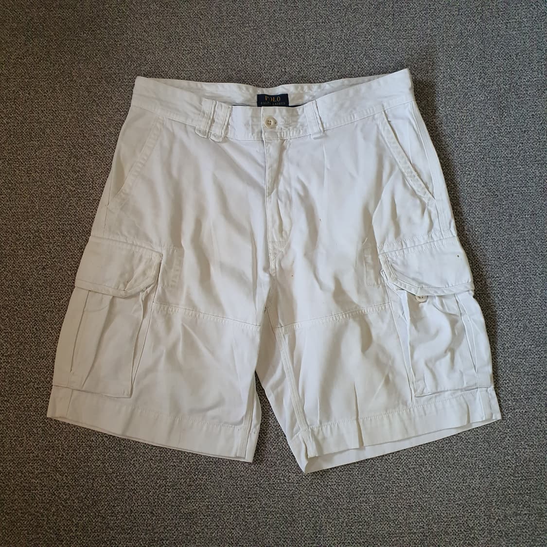 폴로 랄프로렌 화이트 카고 숏팬츠  No.50 상품이미지1