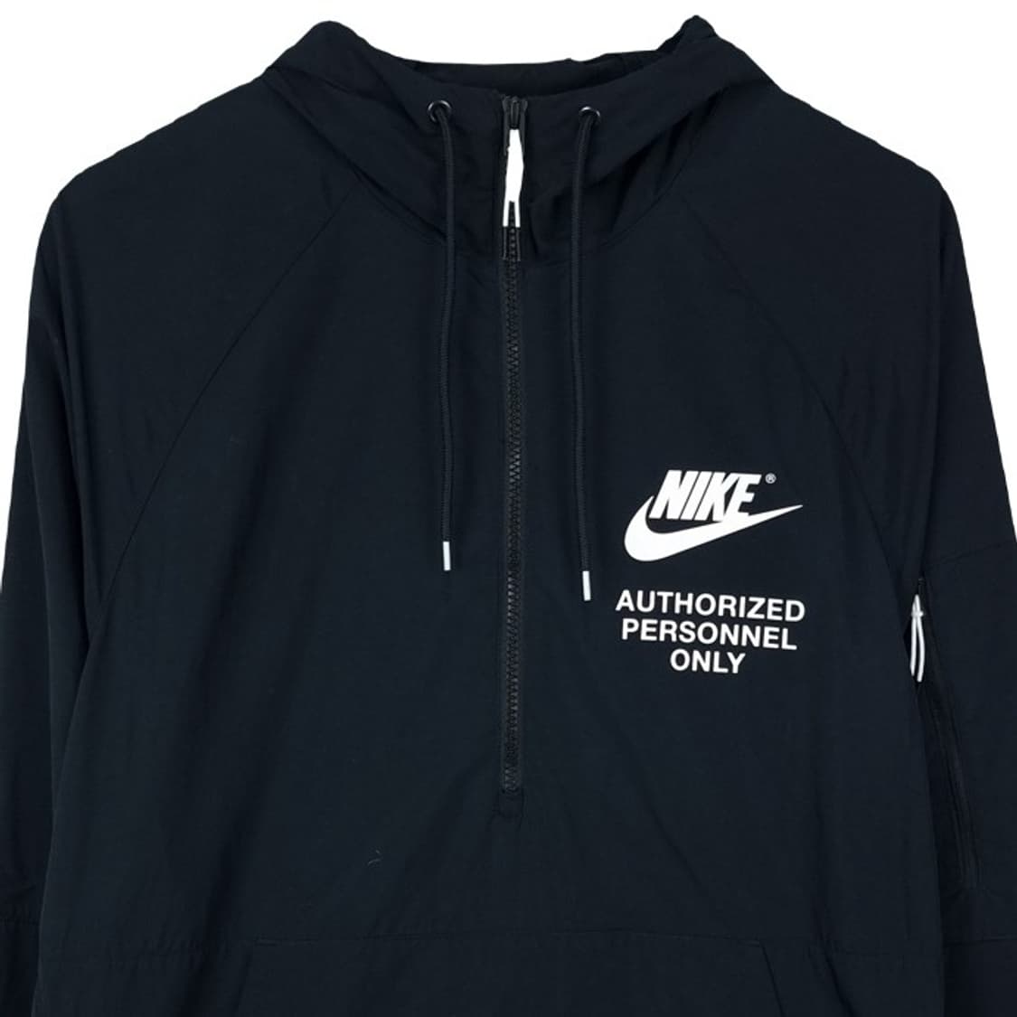 [NIKE] 나이키 프린팅 후드 바람막이 아노락 자켓 블랙 M16618 상품이미지4