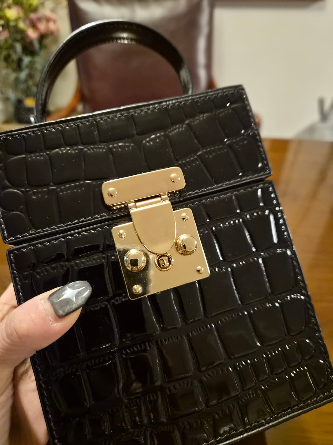 악어패턴 리얼 소가죽 백(주문제작상품 상품이미지2