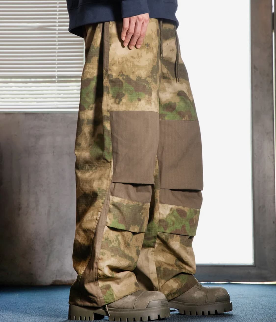 글랙 GP079 헤링본 파라슈트 카모 팬츠 상품이미지2