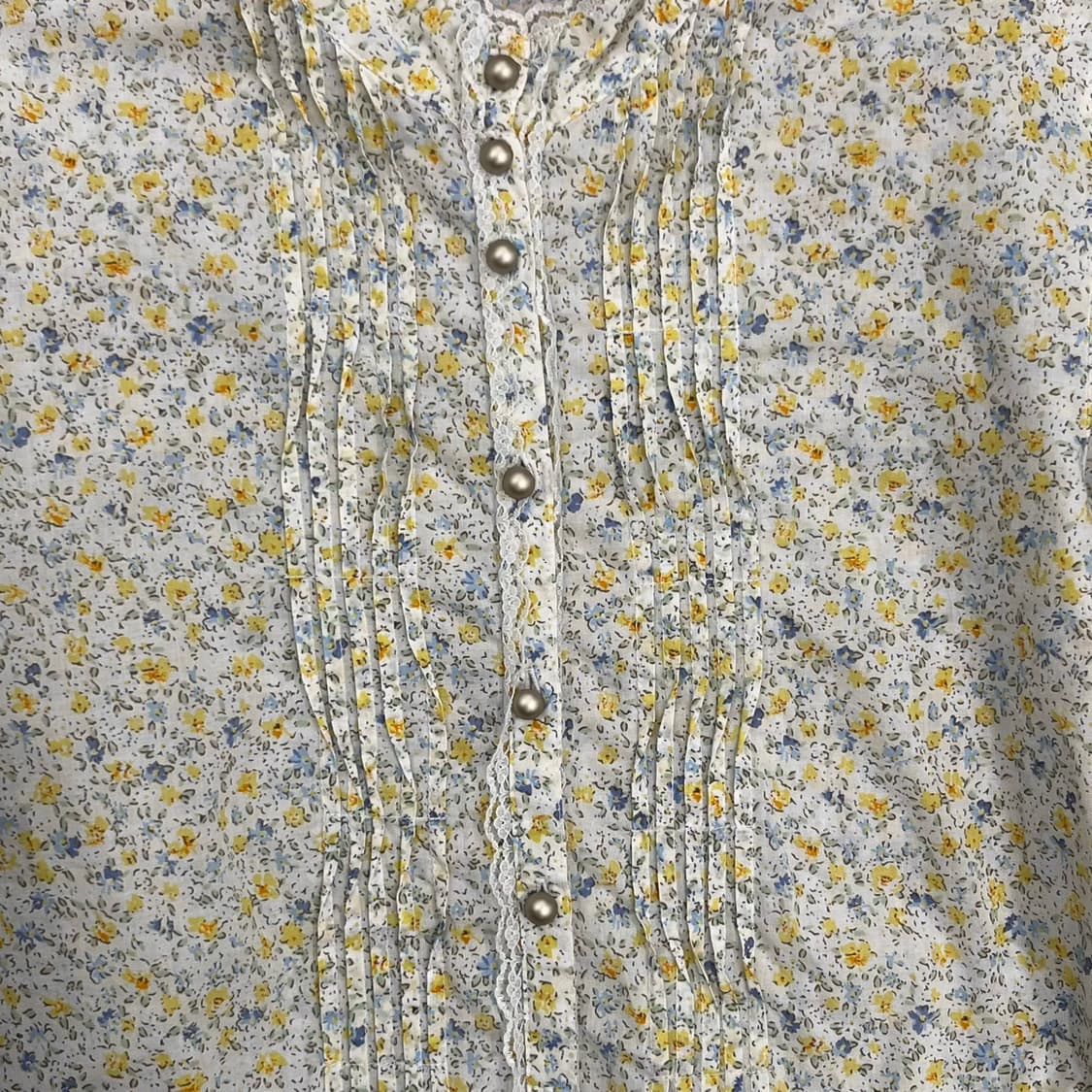 String Detail Floral Shirt 상품이미지6