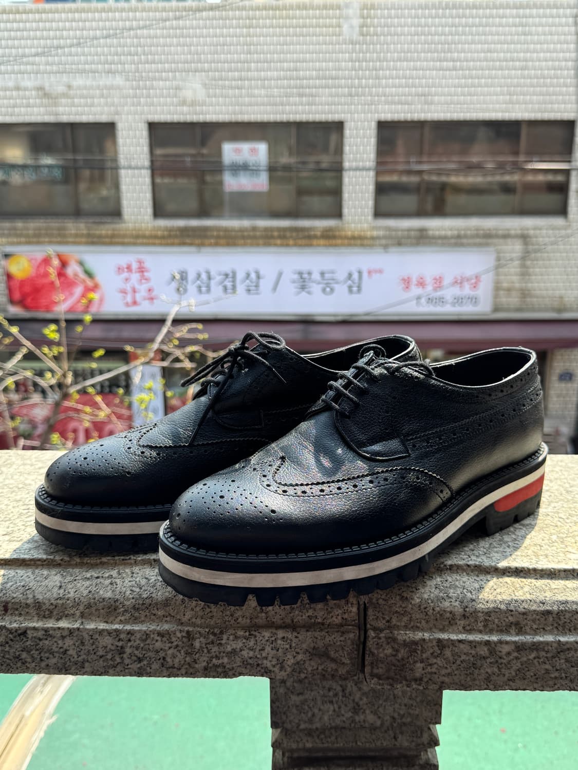 데이빗스톰 윙팁 클리퍼 구두 255mm 상품이미지2