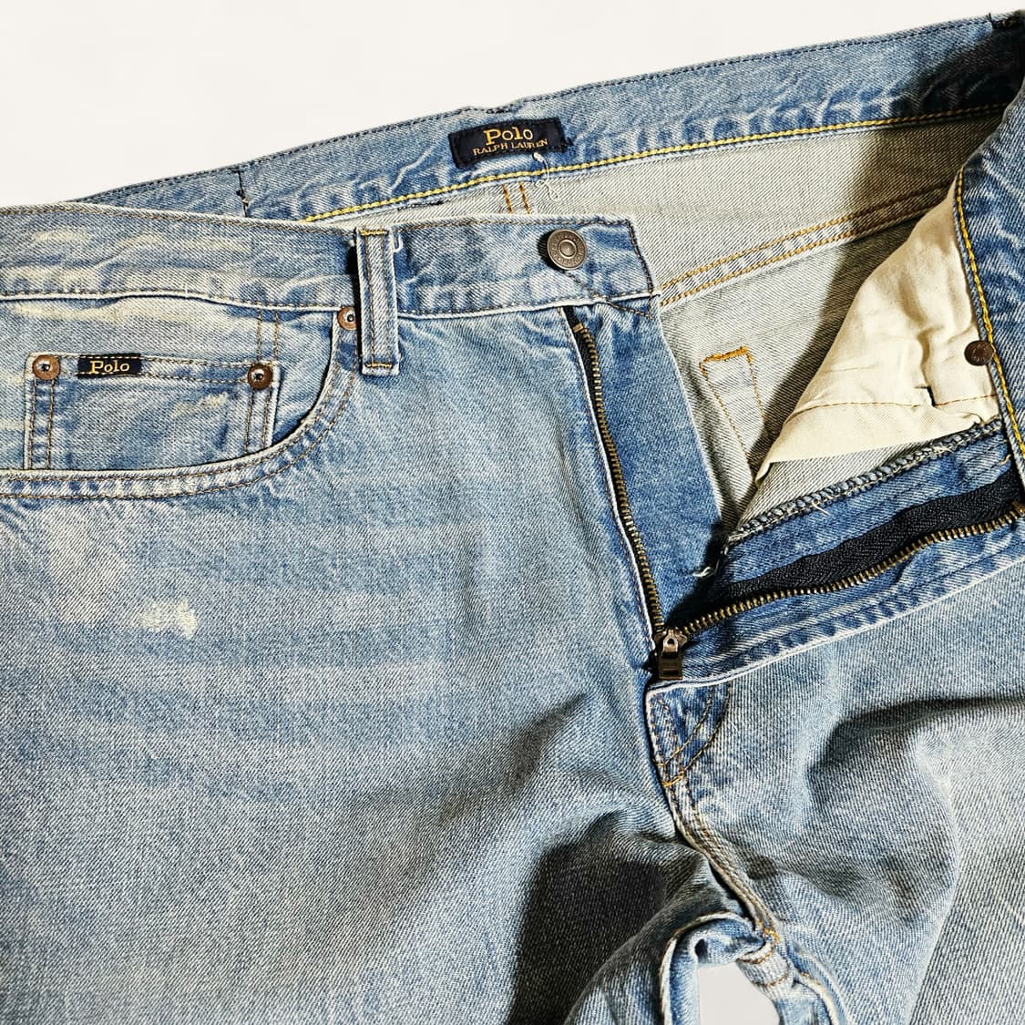 [32X30][폴로 랄프로렌]빈티지 클래식핏 디스트레스트 진 상품이미지4