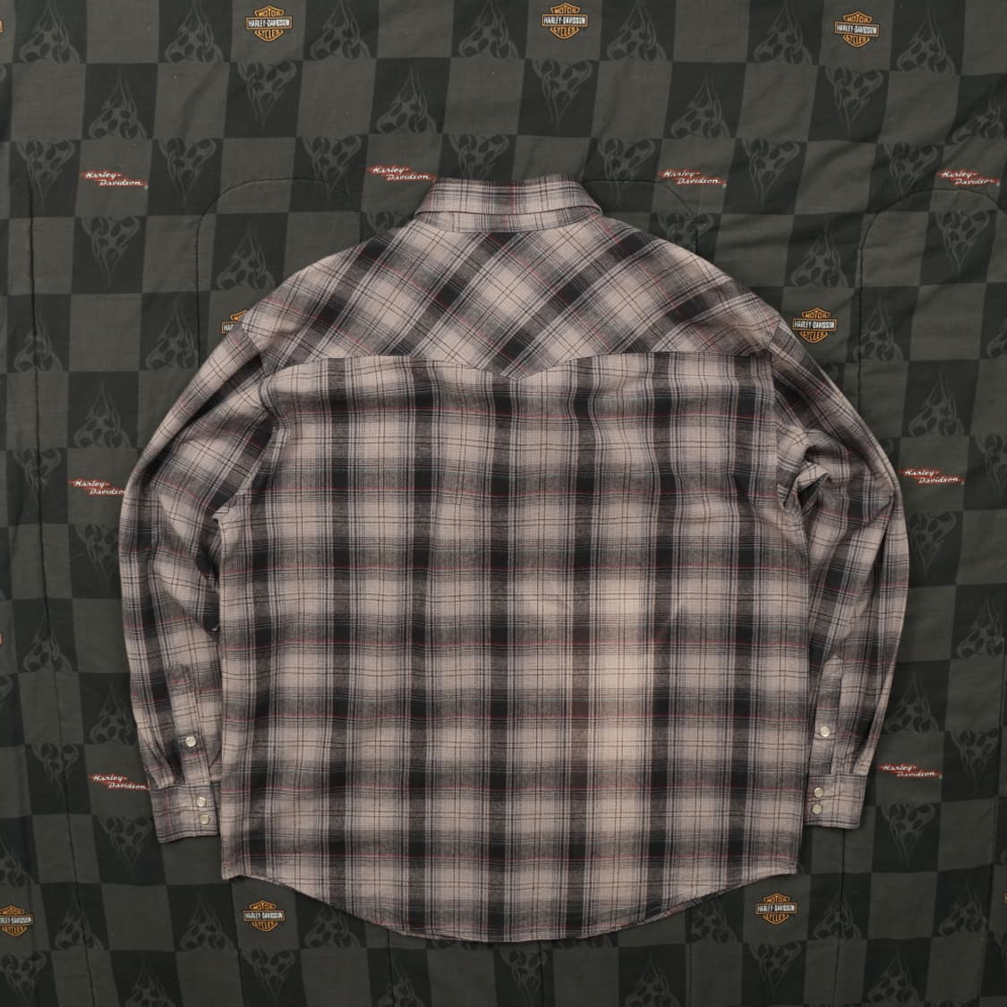 웨스트코스트초퍼스 체크 셔츠 XL B16 상품이미지6