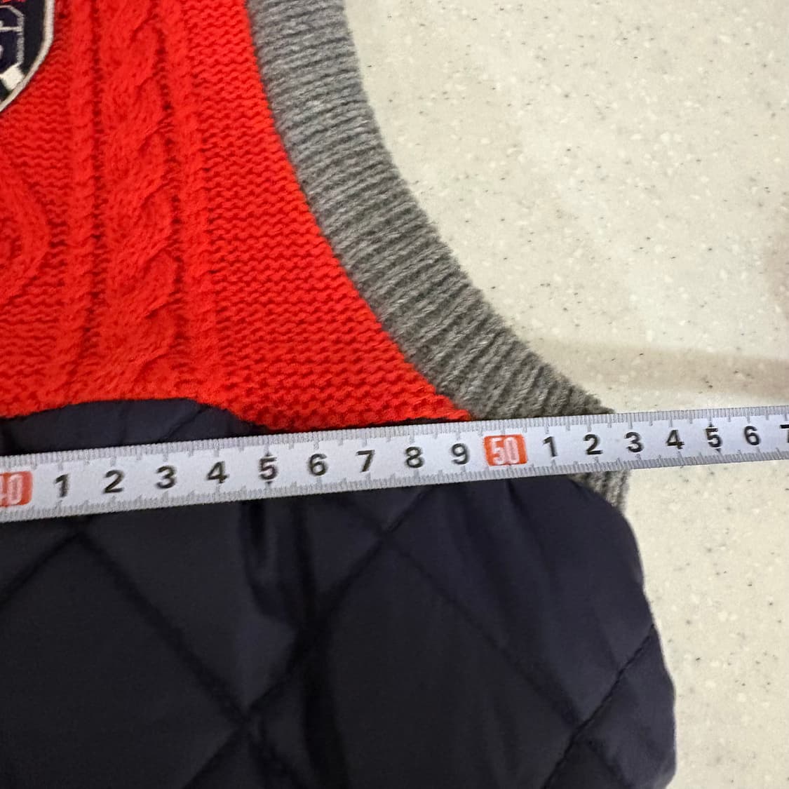 ZOY 골프 니트 퀼팅 베스트 100 상품이미지8