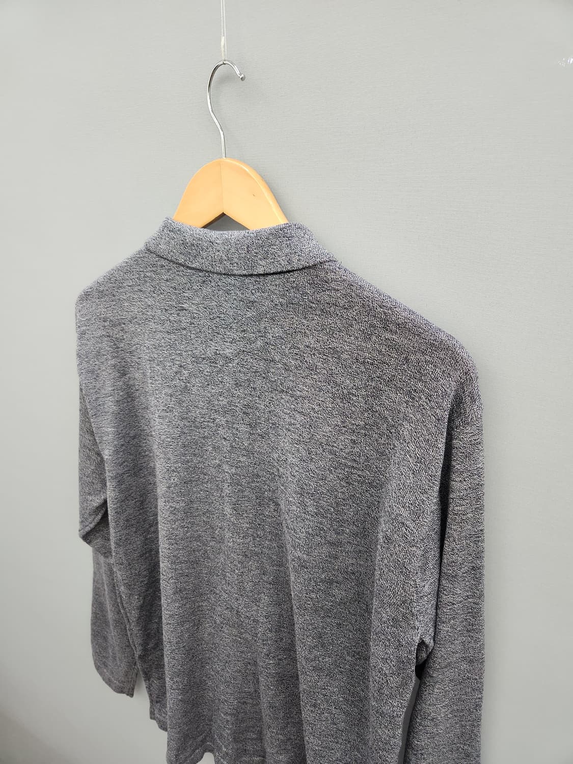 노스페이스 긴팔 카라티 그레이 상품이미지7