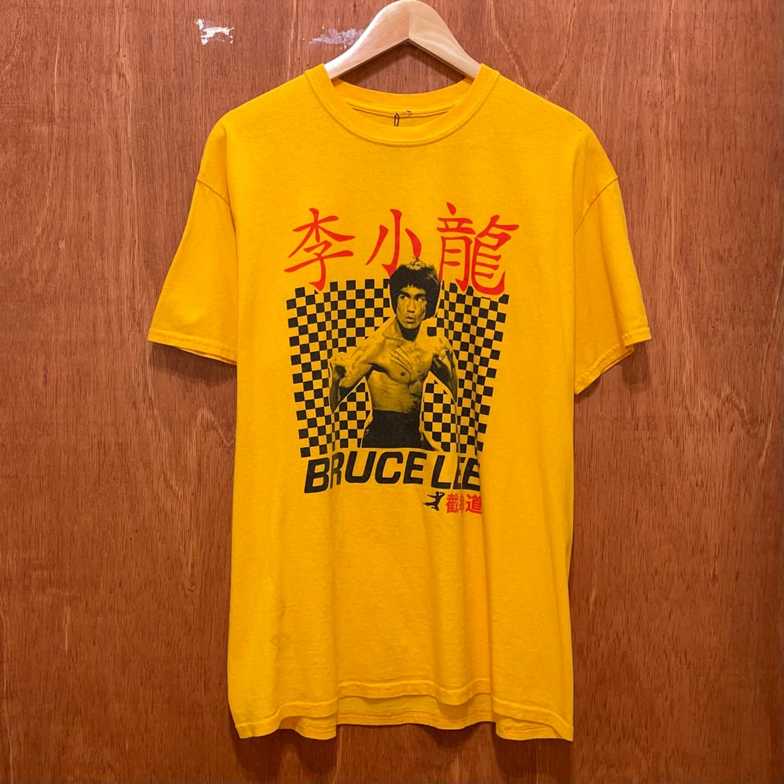 (L) Bruce lee 이소룡 빈티지 프린팅 반팔티 상품이미지1