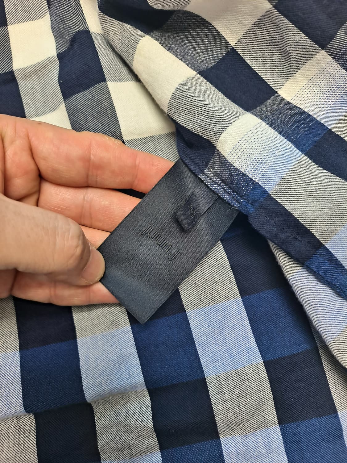 [준지] 그라데이션 체크 셔츠(44) 상품이미지7