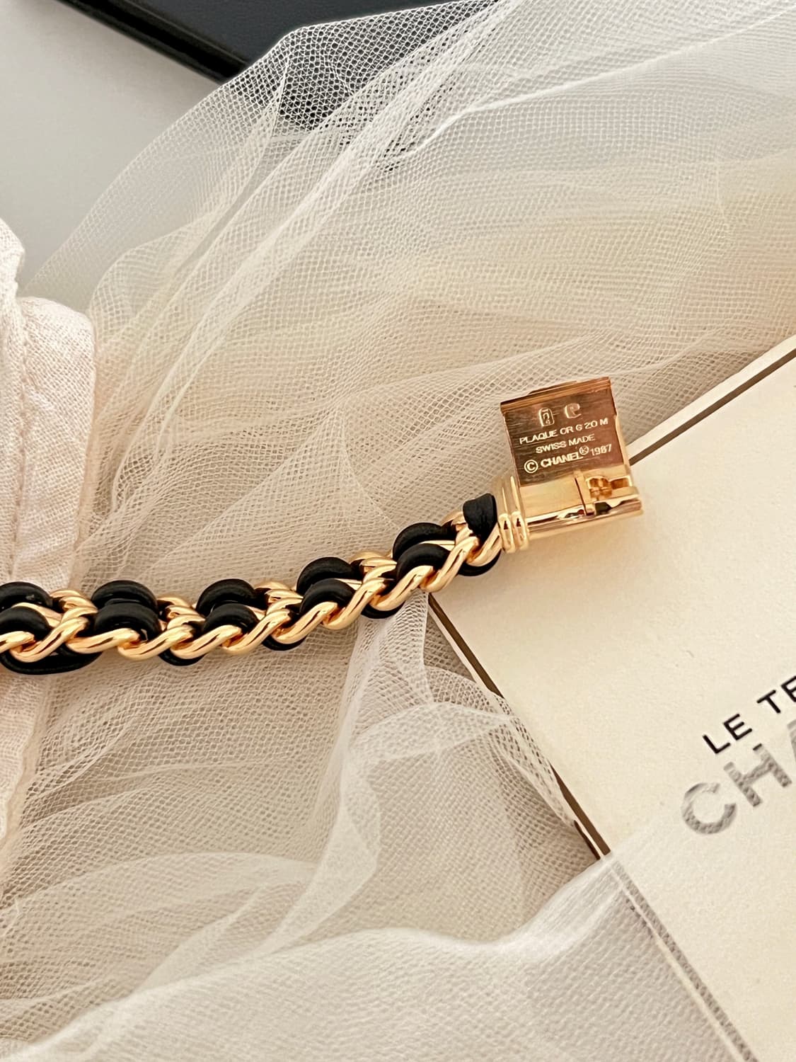 CHANEL 샤넬 프리미에르 시계 (M size) 상품이미지4