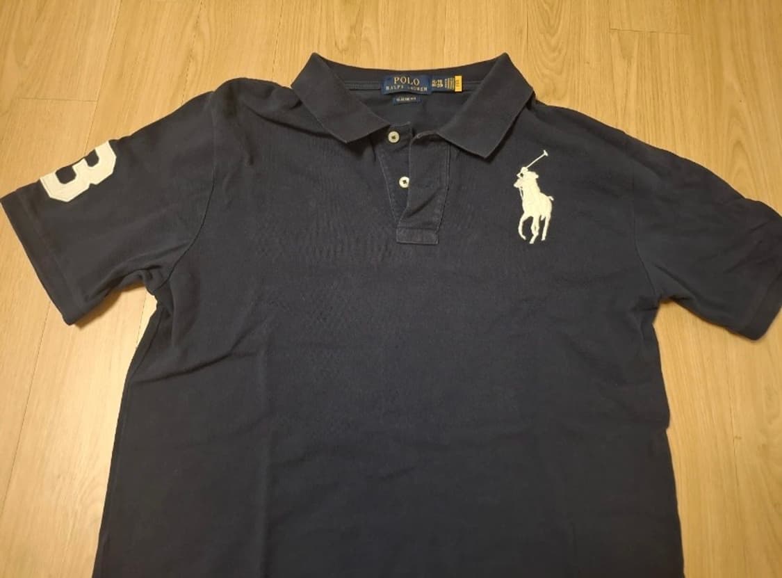 폴로 랄프로렌 네이비 빅포니 카라티  XL 상품이미지3