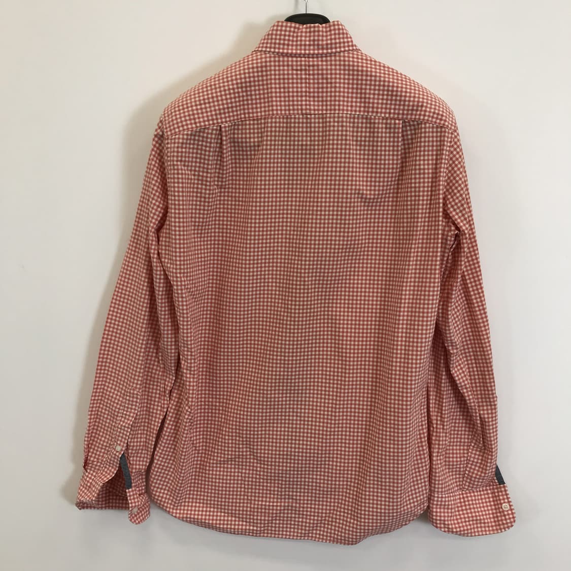 J.CREW 제이크루 오렌지 깅엄체크셔츠 [S] 상품이미지4