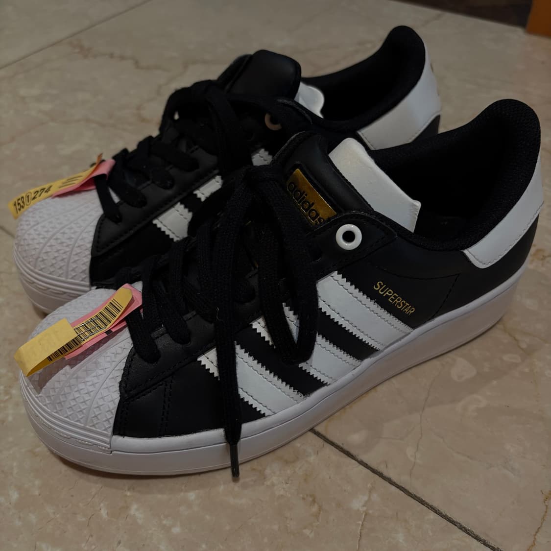 아디다스 슈퍼스타 검흰 굽O 240추천 상품이미지2