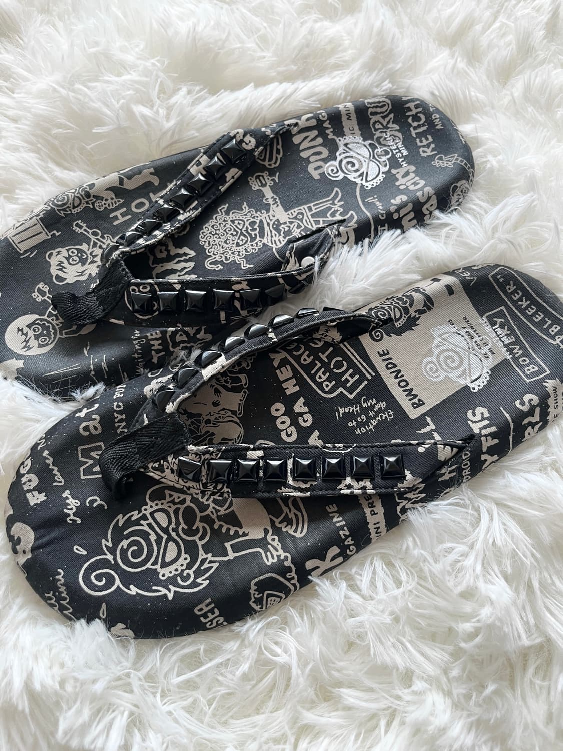 히스테릭 글래머 스터드 플립플롭 쪼리 슬리퍼 (230) 상품이미지2