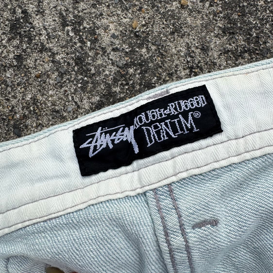 [31] Stussy 스투시 신치백 배기핏 데님 팬츠 상품이미지8