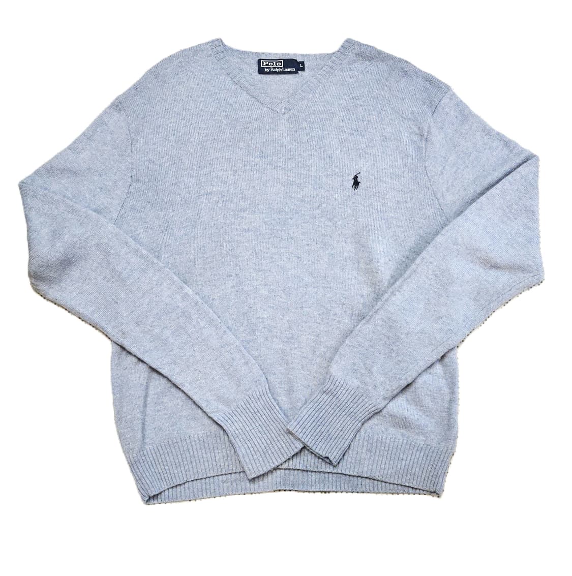 폴로 랄프로렌 램스울 브이넥 니트 상품이미지1