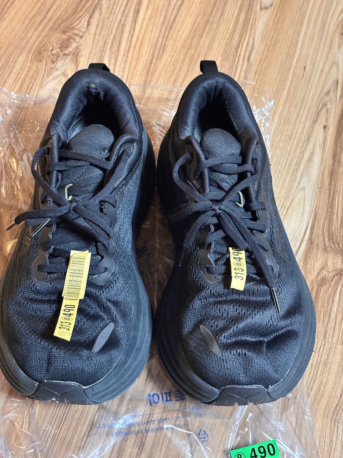 호카 본디 8 블랙 와이드 상품이미지2