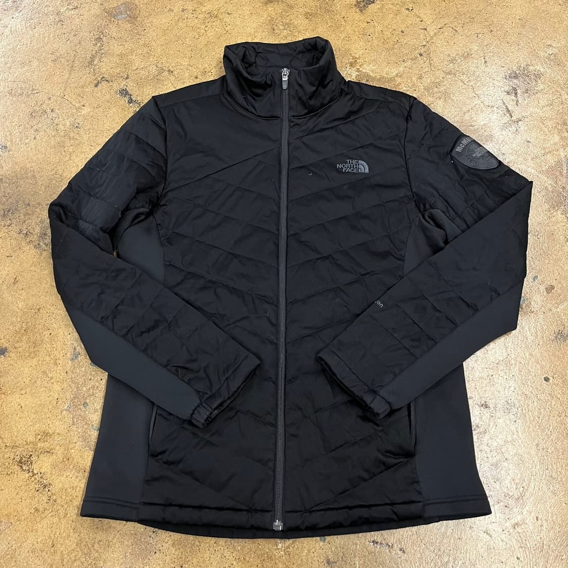 [정품/L] 노스페이스 블랙 다이아몬드 퀼팅 자켓 b10 상품이미지2
