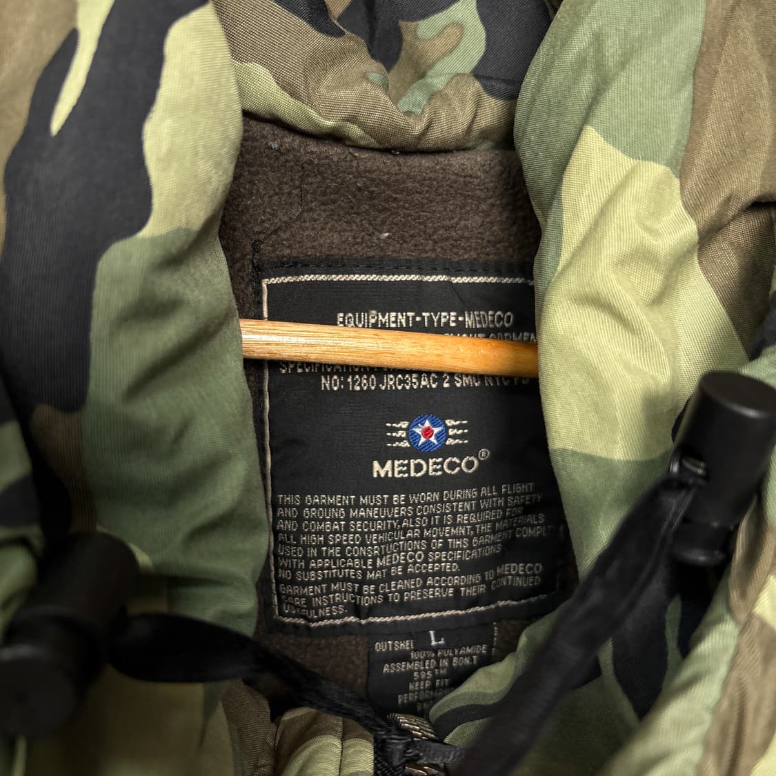 medeco 플리스라이너 밀리터리파카 상품이미지4