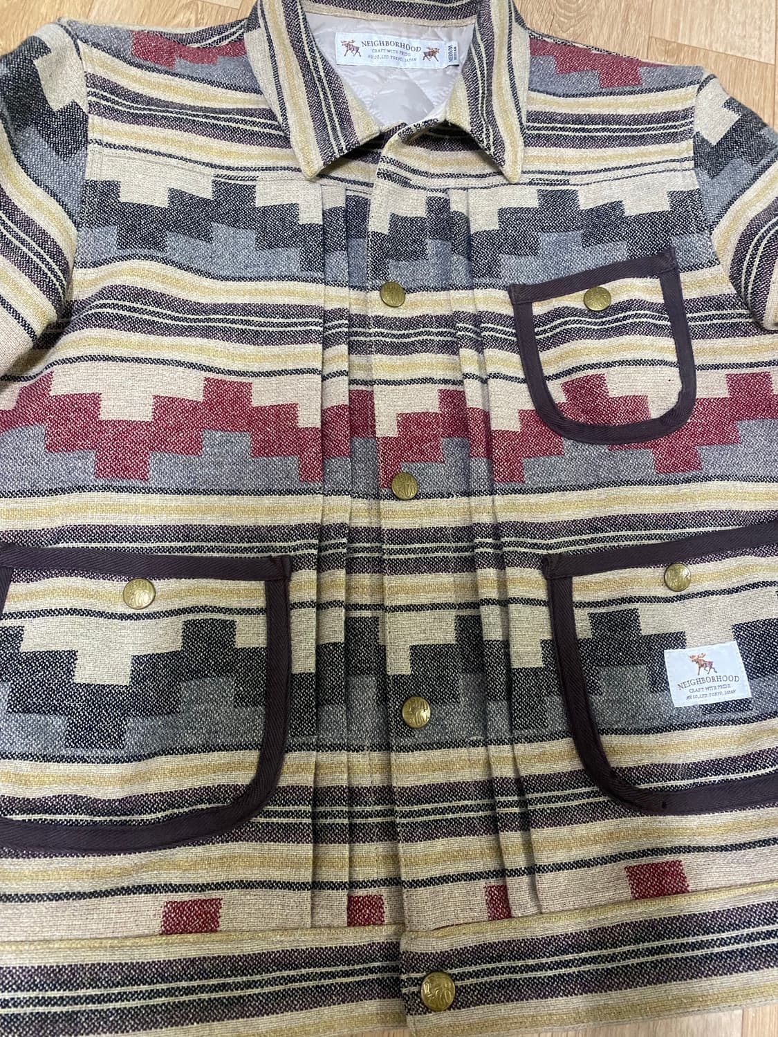 네이버후드 티피 스톡맨 자켓 상품이미지3