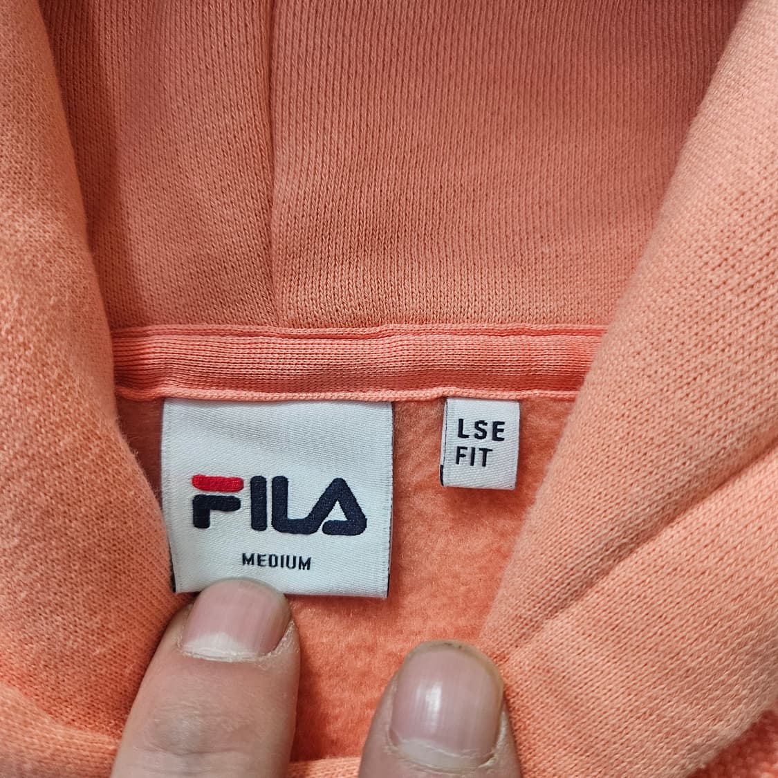 M 휠라 여성 블록 크롭 후드티 0407Y 상품이미지3