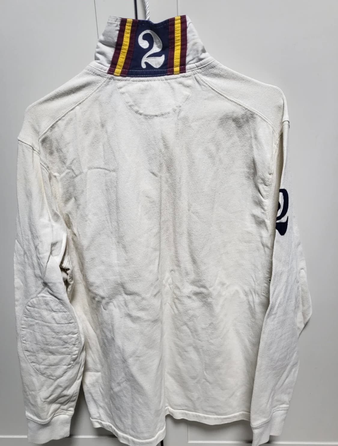 정품 폴로랄프로렌 빅포니 럭비 카라 롱슬리브 M 상품이미지2