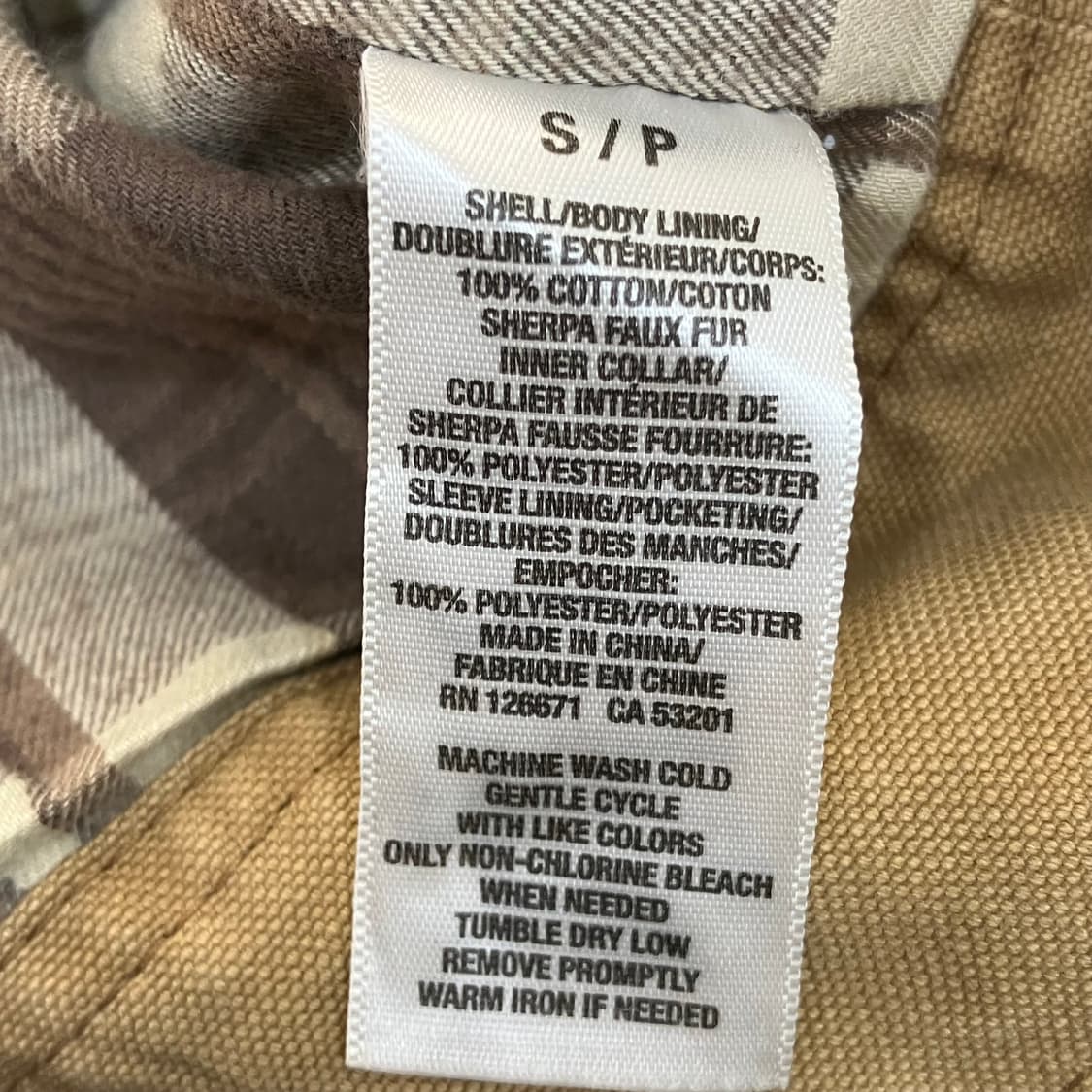 에어로포스테일 퍼 코튼자켓 S 상품이미지6