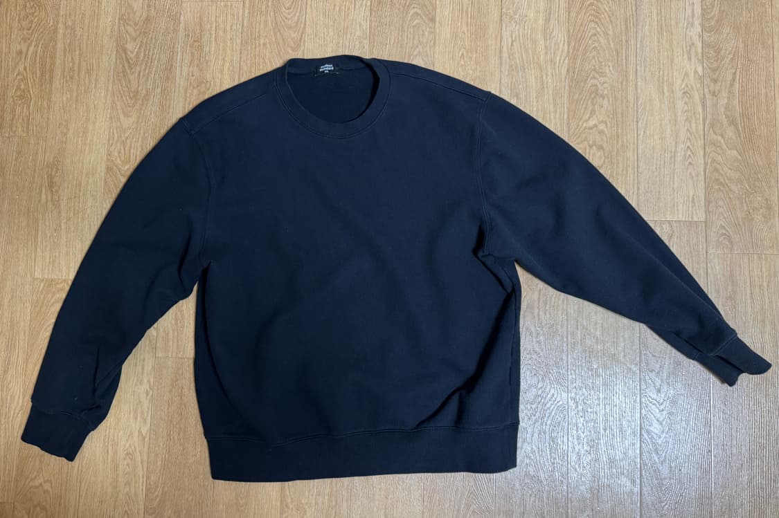 무신사 스탠다드 스웨트셔츠 블랙 상품이미지1