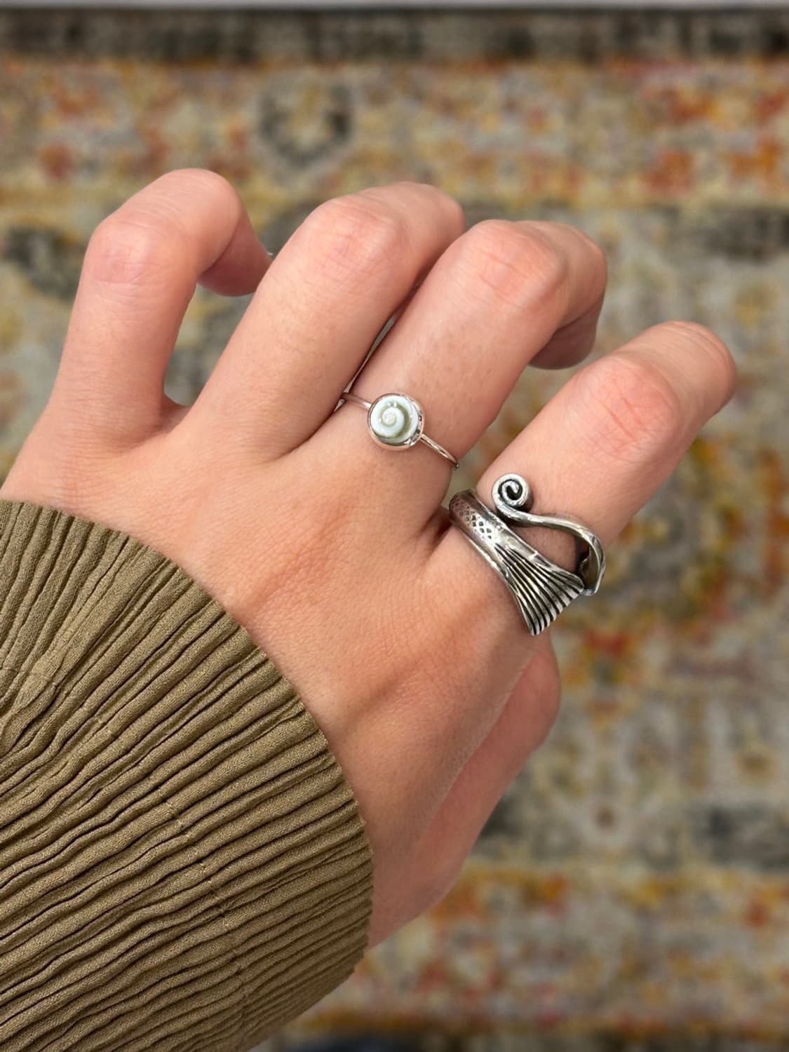 Shell 925silver ring🐚 상품이미지5