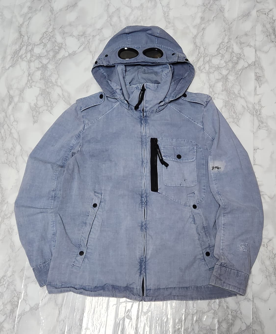 CP 컴퍼니 14ss 가먼트다잉 고글 자켓 상품이미지1