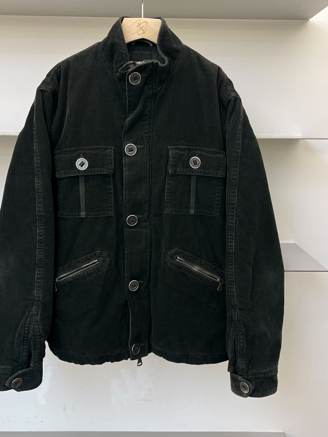 캘빈클라인 진  투포켓 아미 코듀로이 자켓 상품이미지3