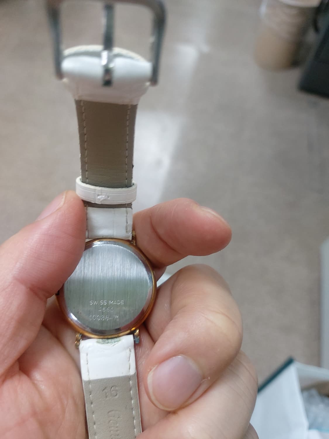 파브레-레우바 남성 가죽 시계 상품이미지3