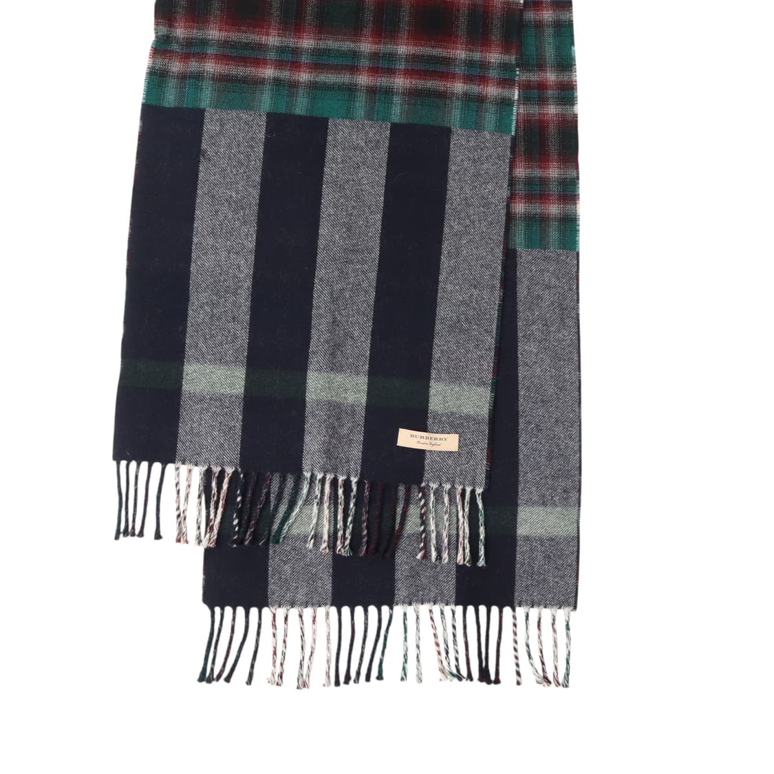 버버리 잉글랜드 신형 플레이드 멀티 체크 메리노울 머플러 상품이미지5