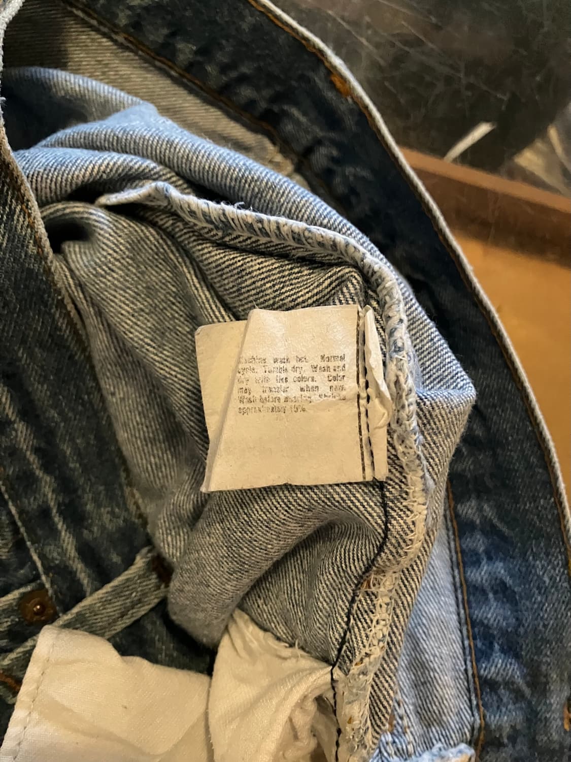 80s USA Leivs 501 Denim Pants 상품이미지9