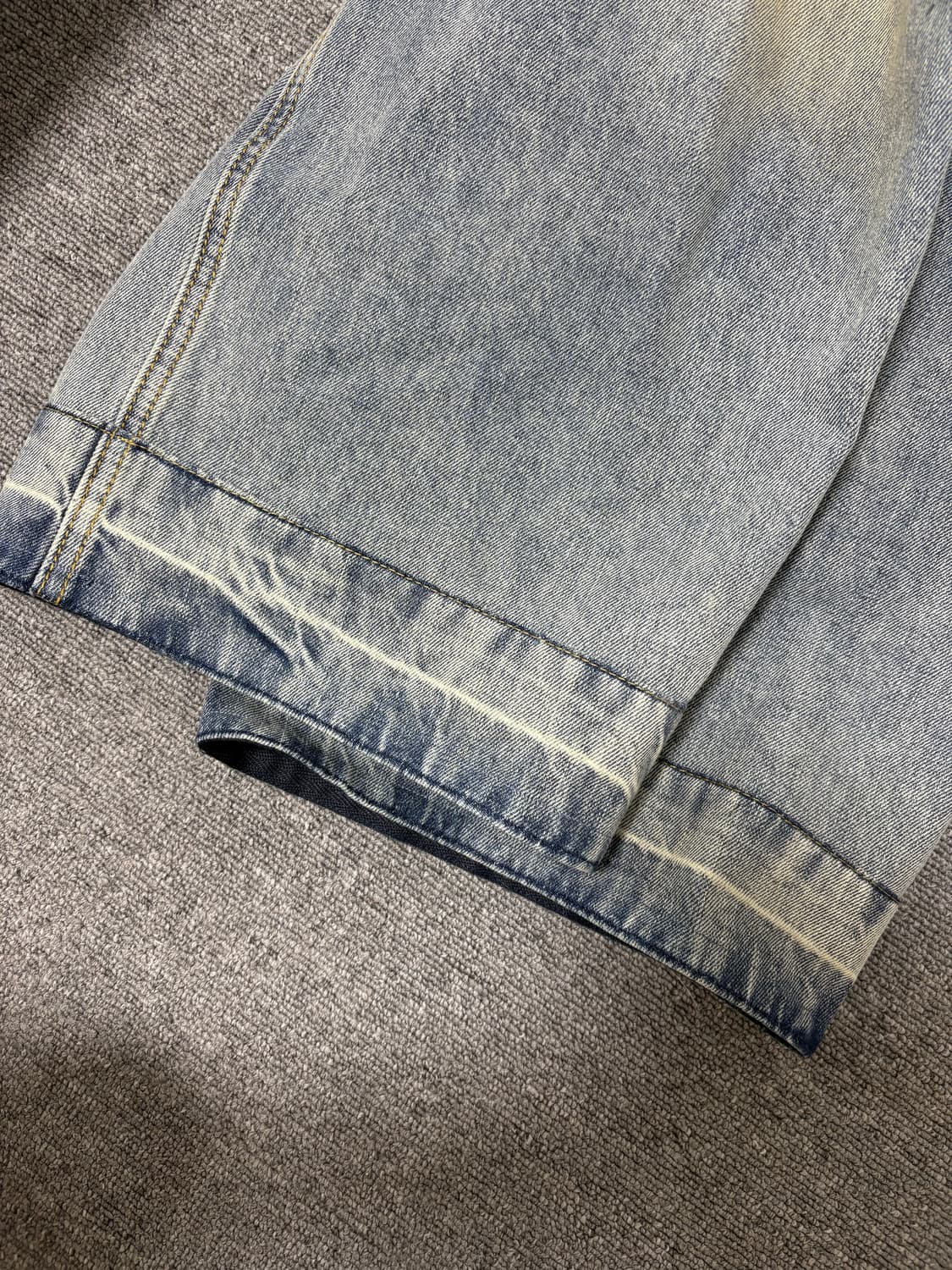 오와이 와이드 데님 LASER WIDE VOLUME PANTS 상품이미지2