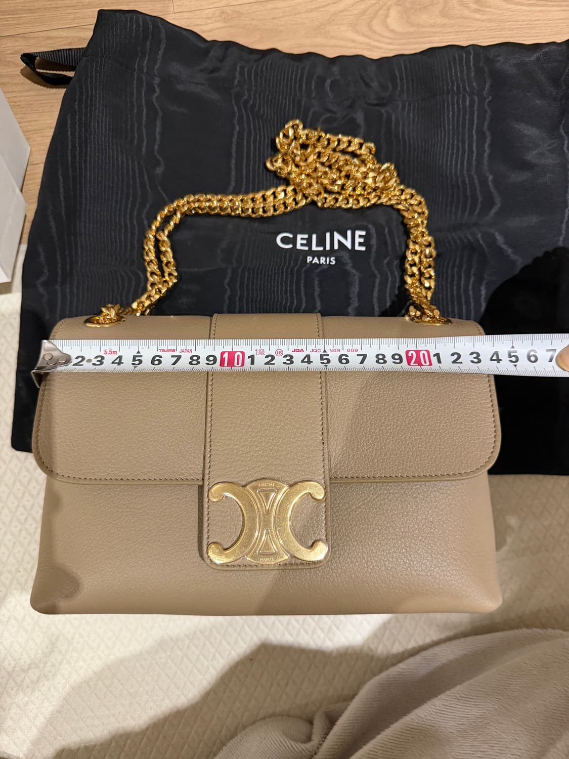 셀린느 미디엄 빅투아르 브라운세피아 상품이미지8