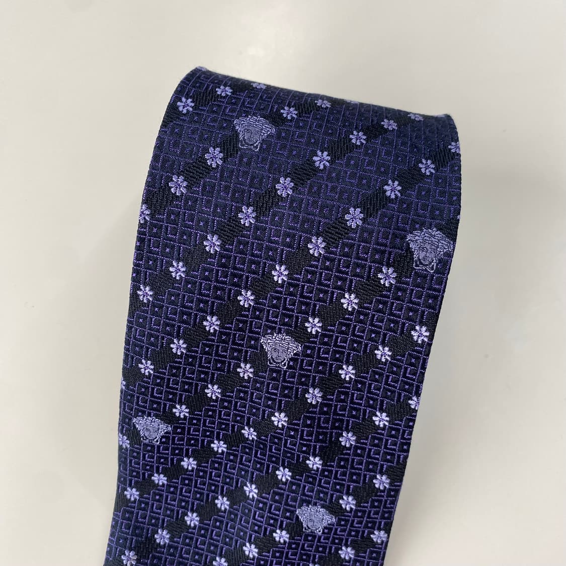 Gianni Versace 베르사체 모노그램 정품 명품넥타이 상품이미지7