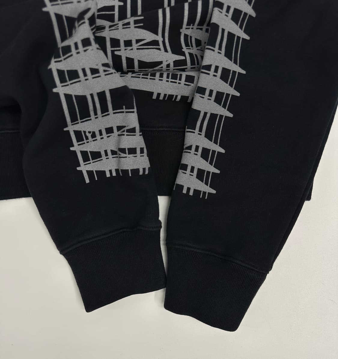 오프화이트 인더스트리얼 스웻셔츠 맨투맨 블랙 L 상품이미지4