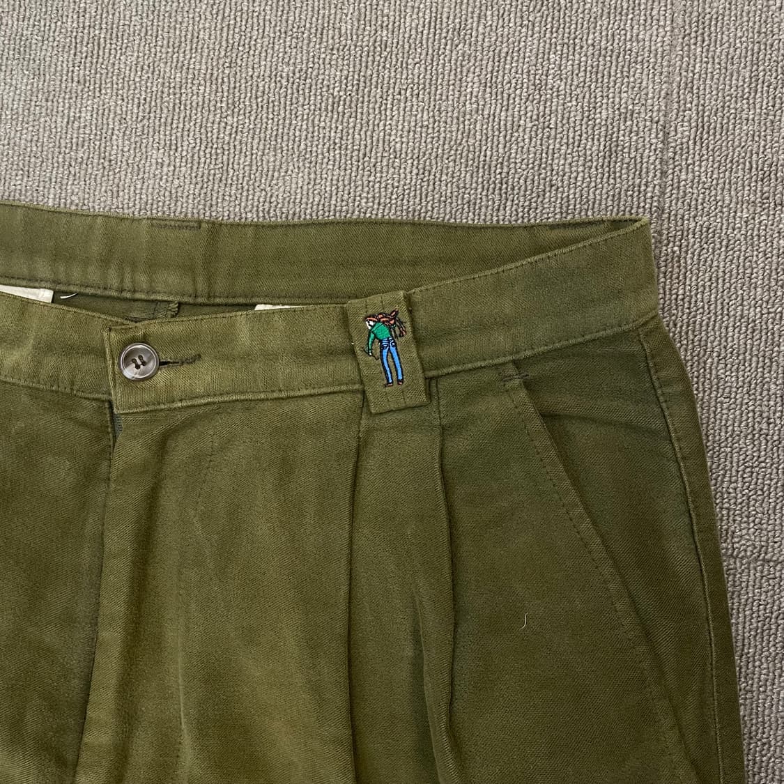 90s levis italy saddleman 리바이스 투턱 치노 팬츠 상품이미지2