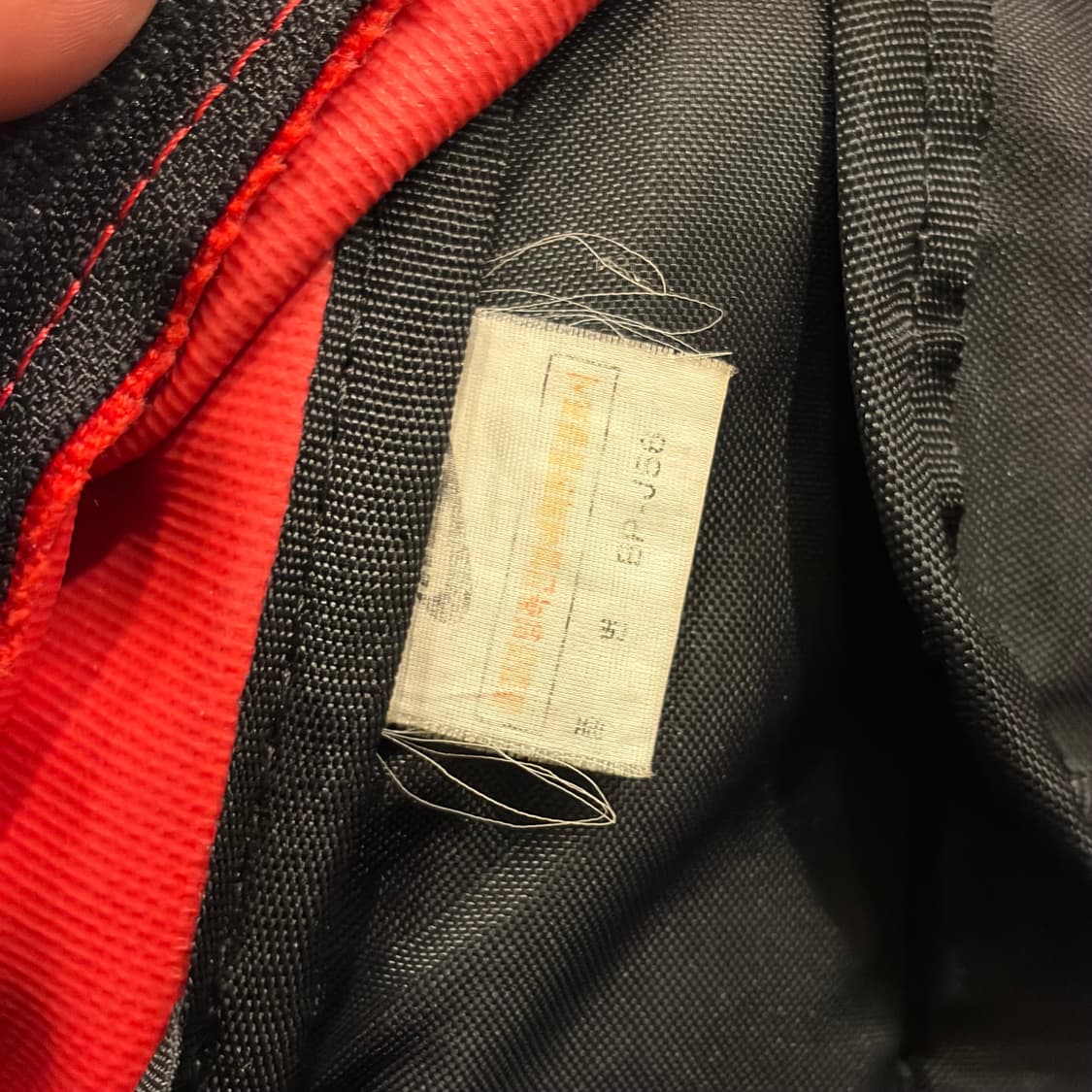 올드 나이키 빈티지 레드 백팩 가방 상품이미지6