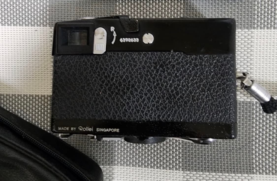 롤라이 35 T 필름카메라 블랙바디 파우치포함 상품이미지3