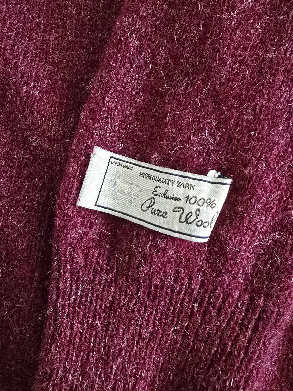 GRN 퓨어울 100% 쉐기독 텍스쳐 니트 (L) 상품이미지5