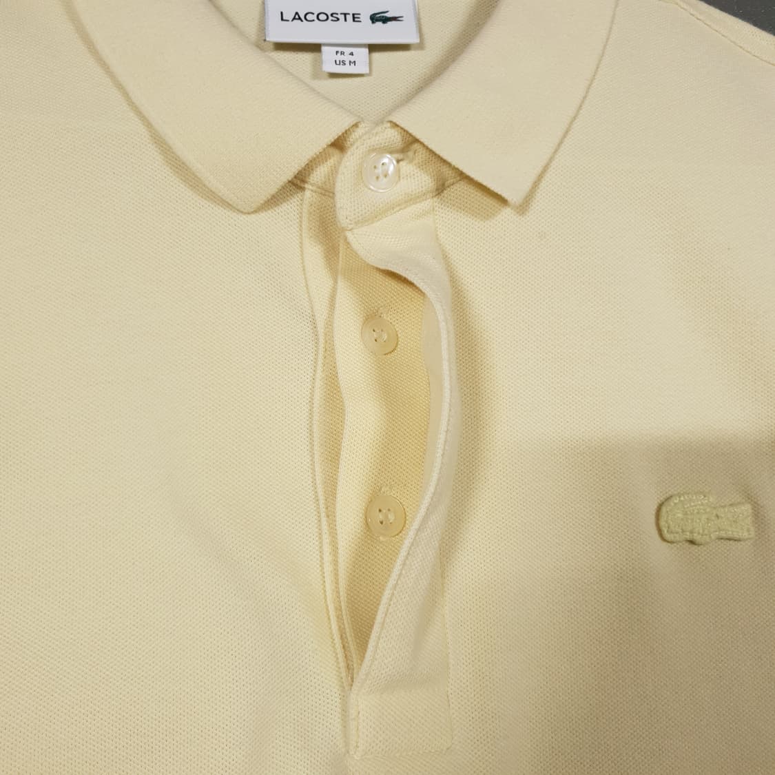 100) 라코스테 신형 21ss 멀티 크록 파리 폴로 셔츠 반팔 카라티 상품이미지5