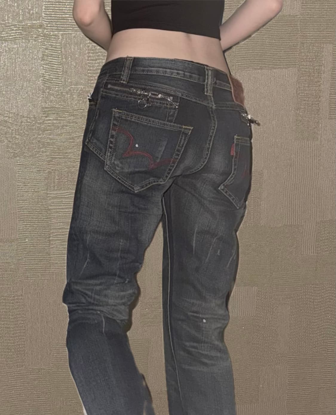 오니츠카타이거x에드윈 슬림핏 청바지 데님 상품이미지1