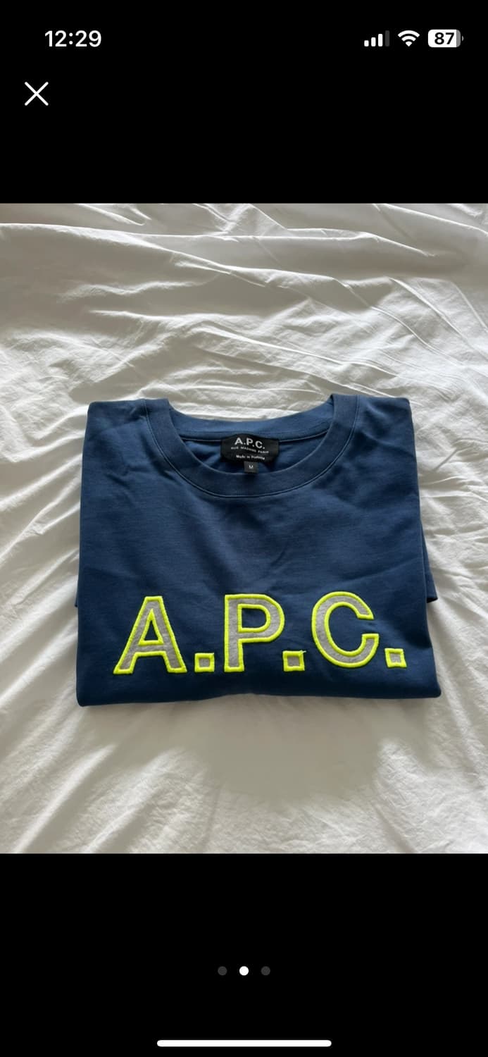 아페쎄 apc 티셔츠 상품이미지1