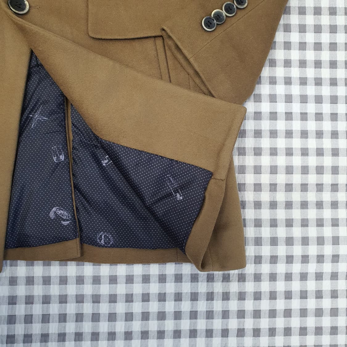 앰비오 울 캐시미어 코트 남자95 상품이미지5