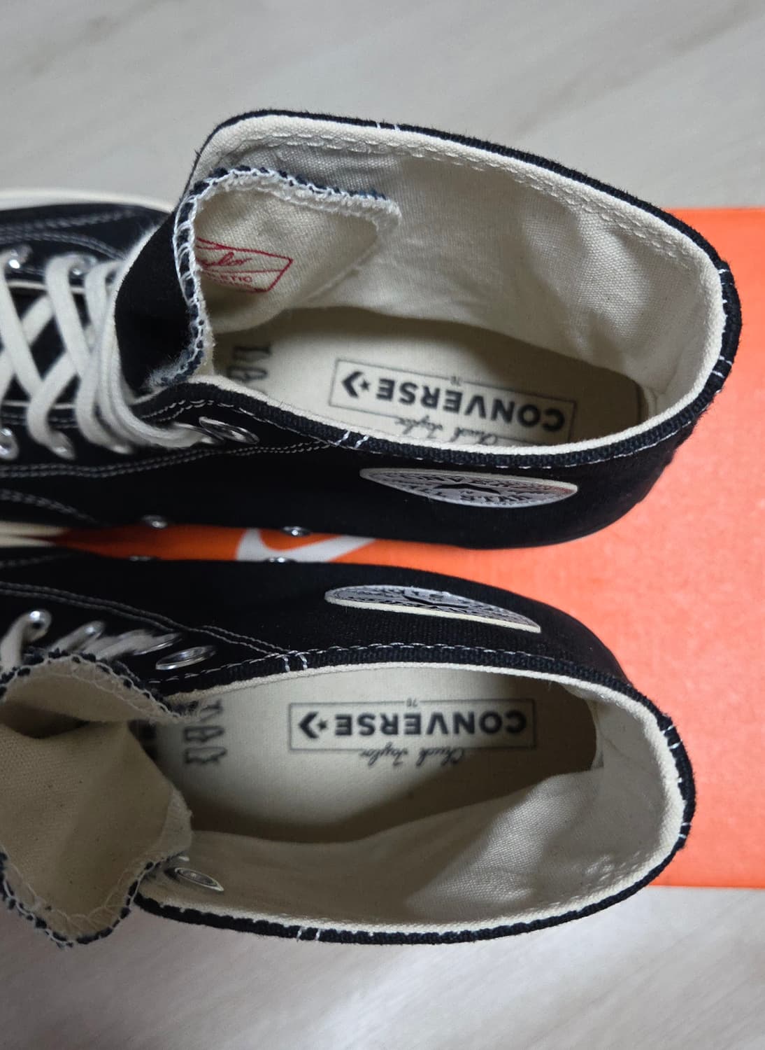 컨버스 척70 하이 블랙  상품이미지5