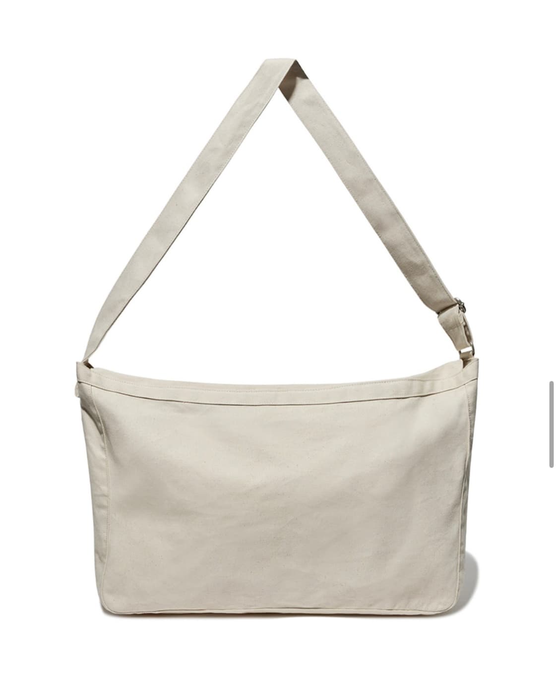 혼다 타이포그라피 더플 컨버스 백 아이보리 (쿄카 가방) 상품이미지3