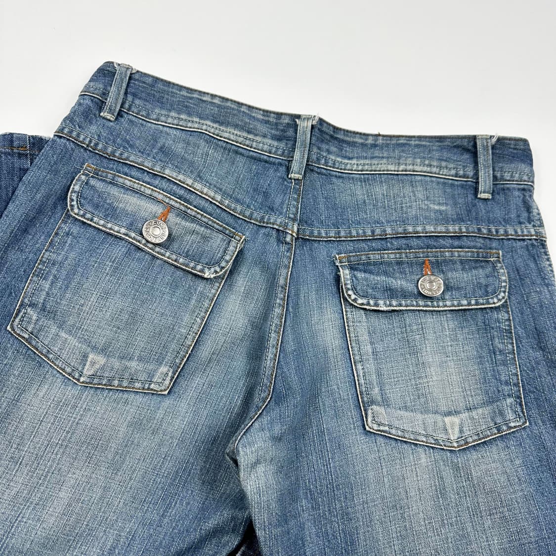 34 VTG 빈티지 와이드핏 부츠컷 데님팬츠 상품이미지4