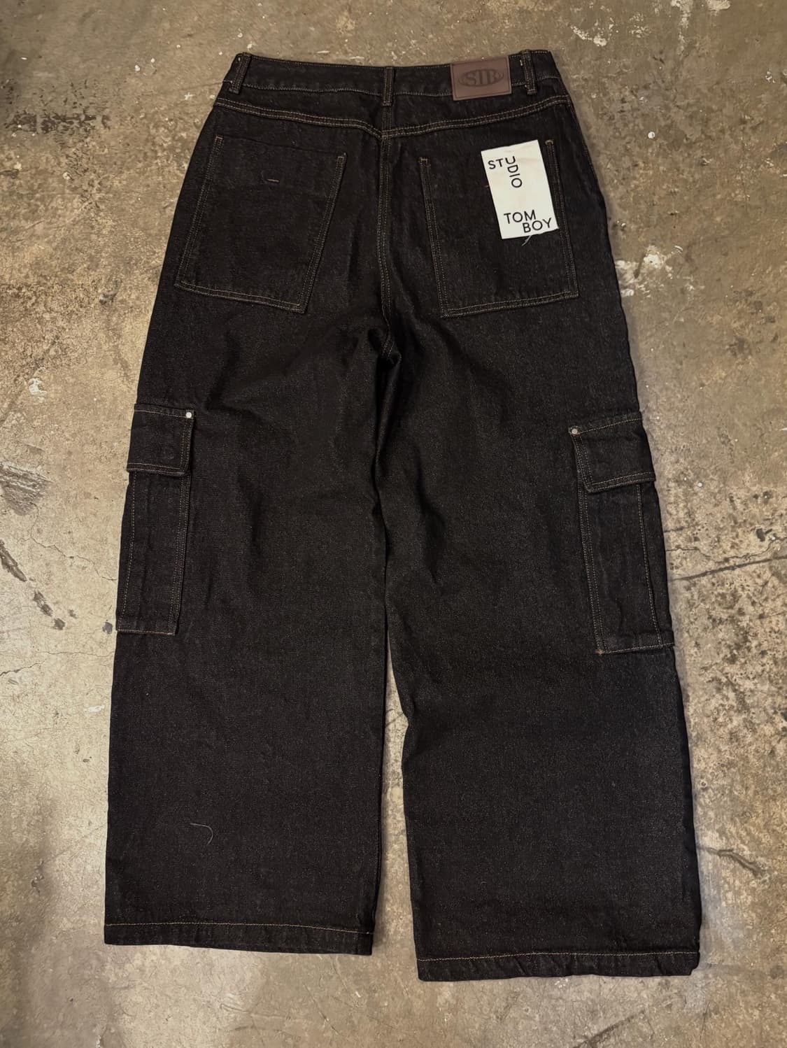 Hip-Hop Pocket Denim Pants 상품이미지6